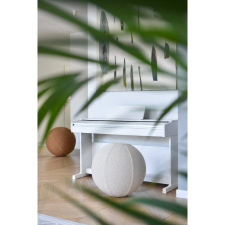 pokrowiec Sfera na piłkę do ćwiczeń gimnastycznych i jogi od Nuki z materiału boulle