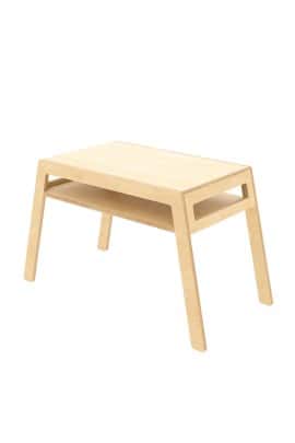 BIURKO ZE SKLEJKI "COMFY" naturalne