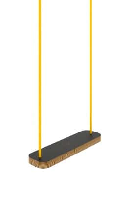 HUŚTAWKA PROSTOKĄT czarna