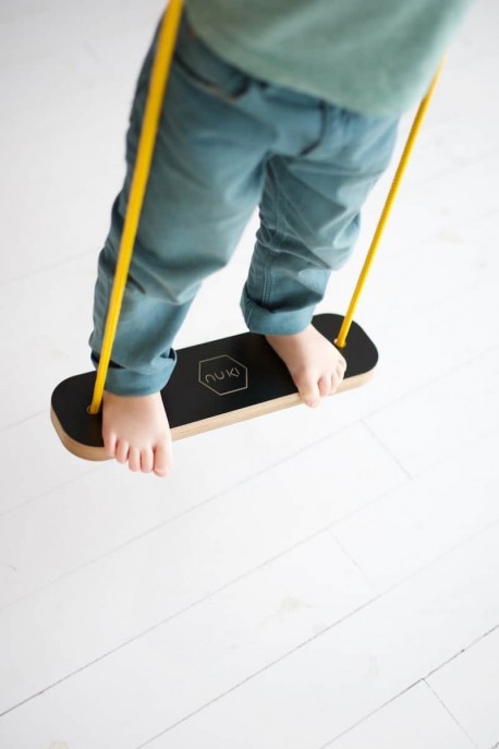 HUŚTAWKA PROSTOKĄT czarna