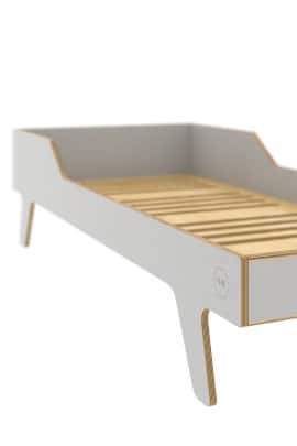 ŁÓŻKO DREAM szare S