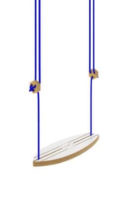 HUŚTAWKA DESKOROLKA biała