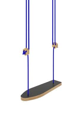 HUŚTAWKA DESKOROLKA czarna