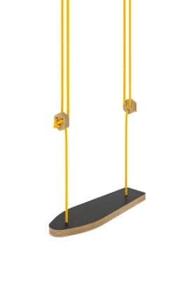 HUŚTAWKA DESKOROLKA czarna