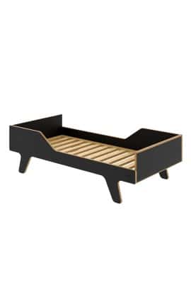 SKANDYNAWSKIE ŁÓŻKO DREAM CZARNE