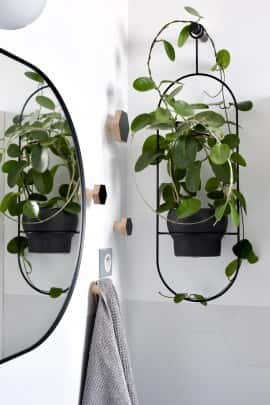 WIESZAK HEKSAGON CZARNY M