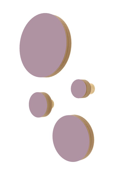 WIESZAK KOŁO FIOLETOWY