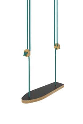 HUŚTAWKA DESKOROLKA czarna