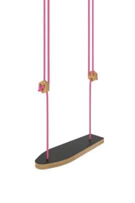 HUŚTAWKA DESKOROLKA czarna