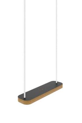 HUŚTAWKA PROSTOKĄT czarna