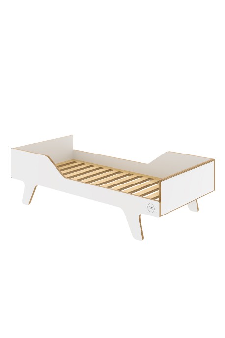 SKANDYNAWSKIE ŁÓŻKO DREAM "LEWE" BIAŁE