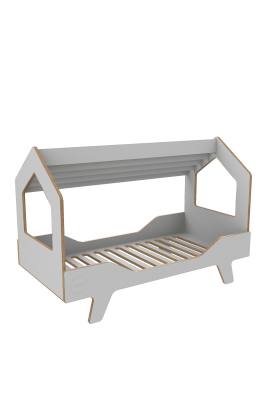 SKANDYNAWSKIE ŁÓŻKO DREAM HOUSE SZARE