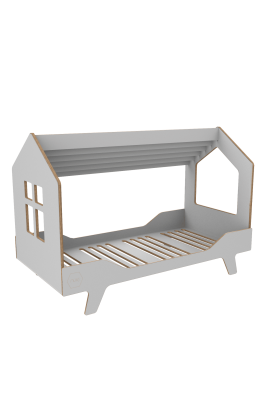 SKANDYNAWSKIE ŁÓŻKO DREAM HOUSE SZARE