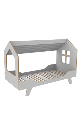 SKANDYNAWSKIE ŁÓŻKO DREAM HOUSE SZARE