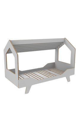 SKANDYNAWSKIE ŁÓŻKO DREAM HOUSE SZARE