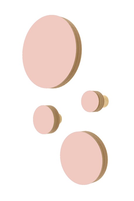 WIESZAK KOŁO RÓŻOWY