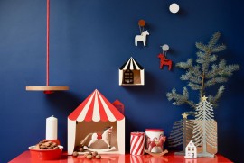 HUŚTAWKA KOŁO szara