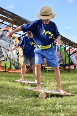 Korkowy roller WAVE