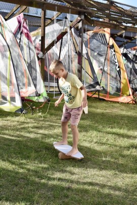 Deska do balansowania WAVE biała