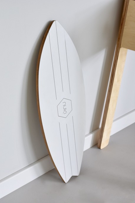 Deska do balansowania WAVE biała