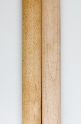 zbliżenie na drążek do podciągania Nuki FunActive w kolorze naturalnym jak i pokryty eko olejem