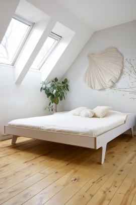 PODWÓJNE ŁÓŻKO DREAM białe