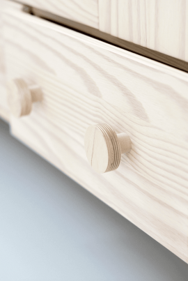 WIESZAK ścienny/uchwyt KOŁO NATURALNY