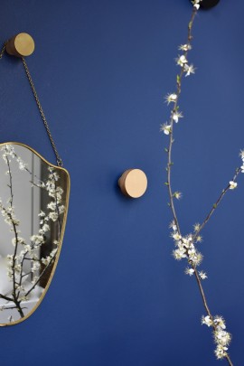 ZESTAW WIESZAKÓW ścienny/uchwyt KOŁO MARMUR