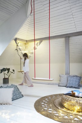 HUŚTAWKA DESKOROLKA czarna