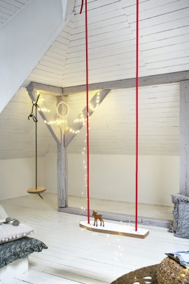 HUŚTAWKA DESKOROLKA czarna