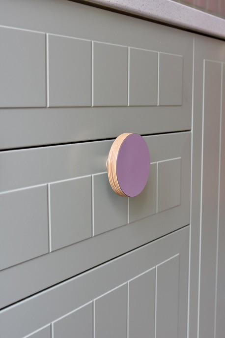 ZESTAW WIESZAKÓW ścienny/uchwyt KOŁO LAWENDA