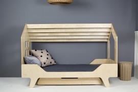 SKANDYNAWSKIE ŁÓŻKO DOMEK