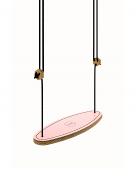 HUŚTAWKA XL różowa