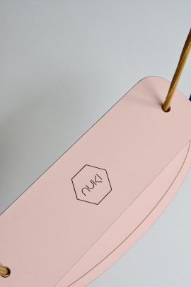 HUŚTAWKA Prostokąt różowa